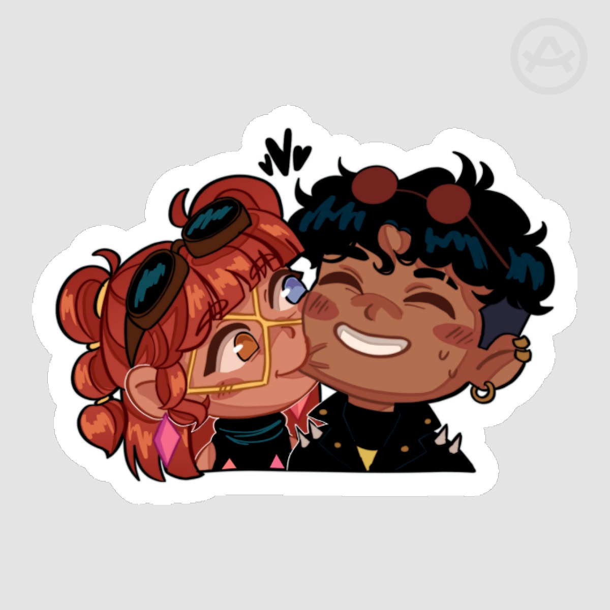 MorOn (Morgan x Kon) Die Cut Stickers