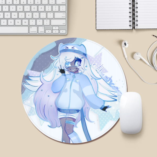 Emily Round Mouse Pad