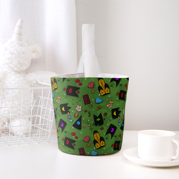 Coronas en la hierba (Canvas Bucket Bag)