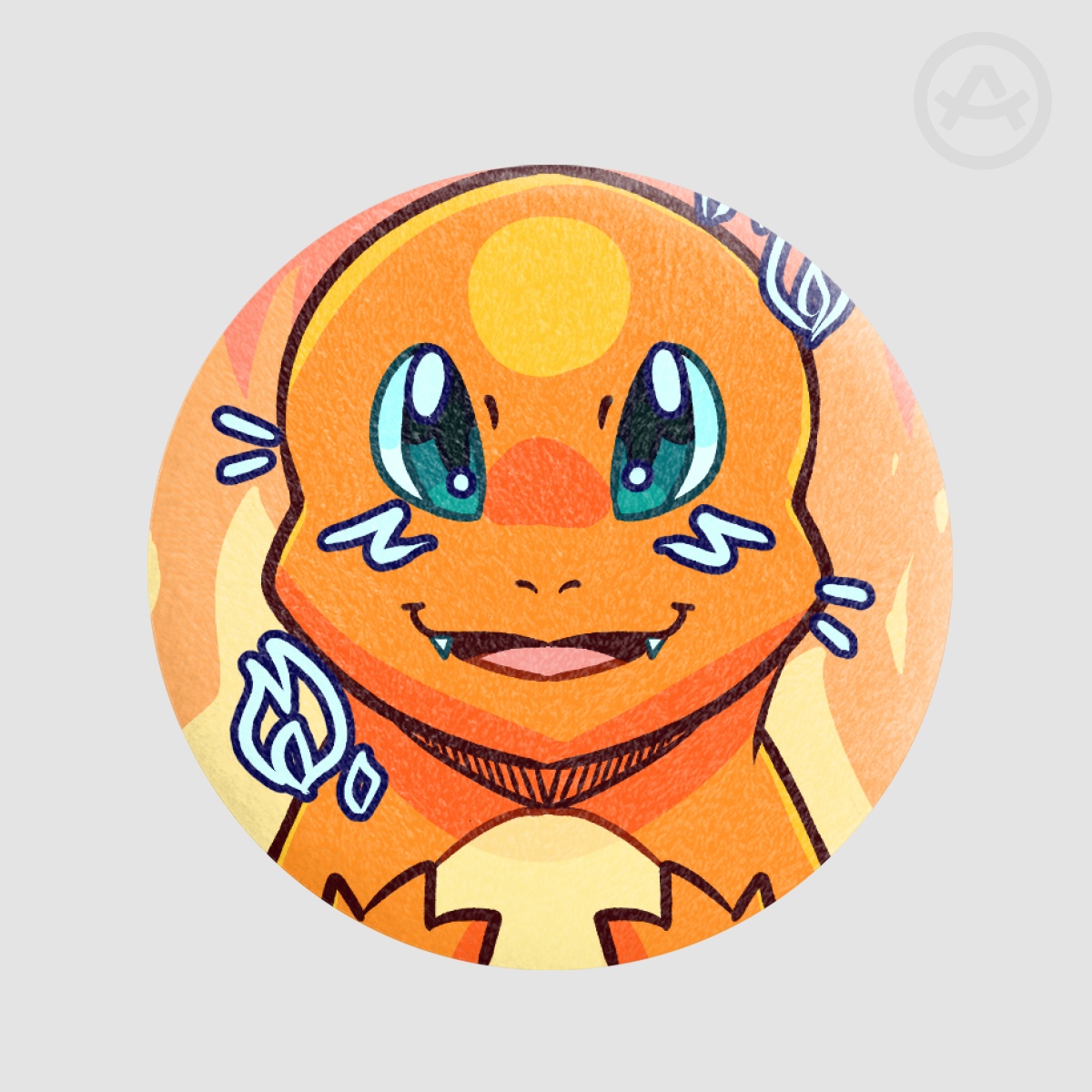 Charmander Plush Badge