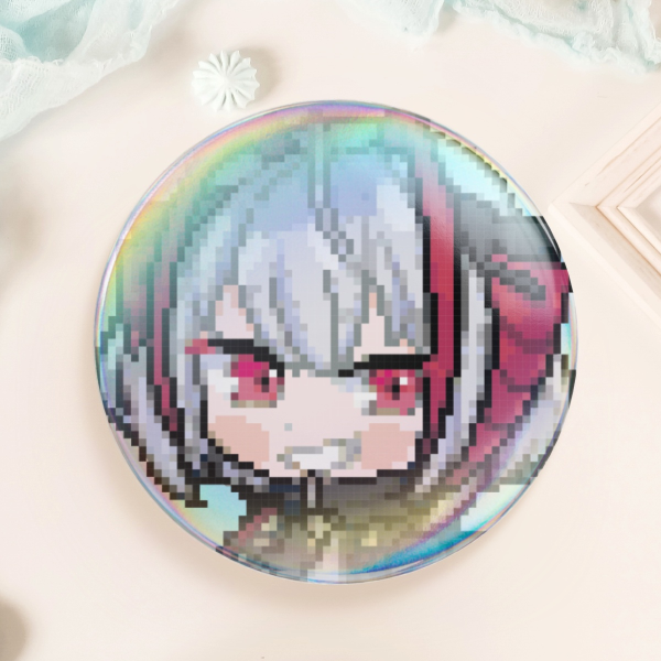 Wiš'adel Holographic Rainbow Pin – Arknights 💣