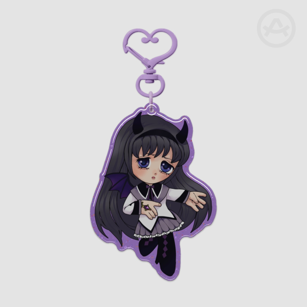 Homura Akemi Chibi Keychain