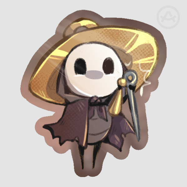 SHERMA Die Cut Sticker