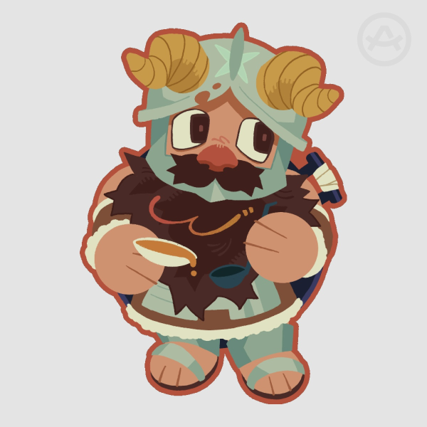 senshi sticker [ DUNGEON MESHI ]