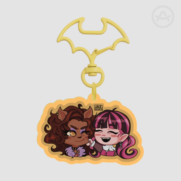 ClawdLaura Keychains