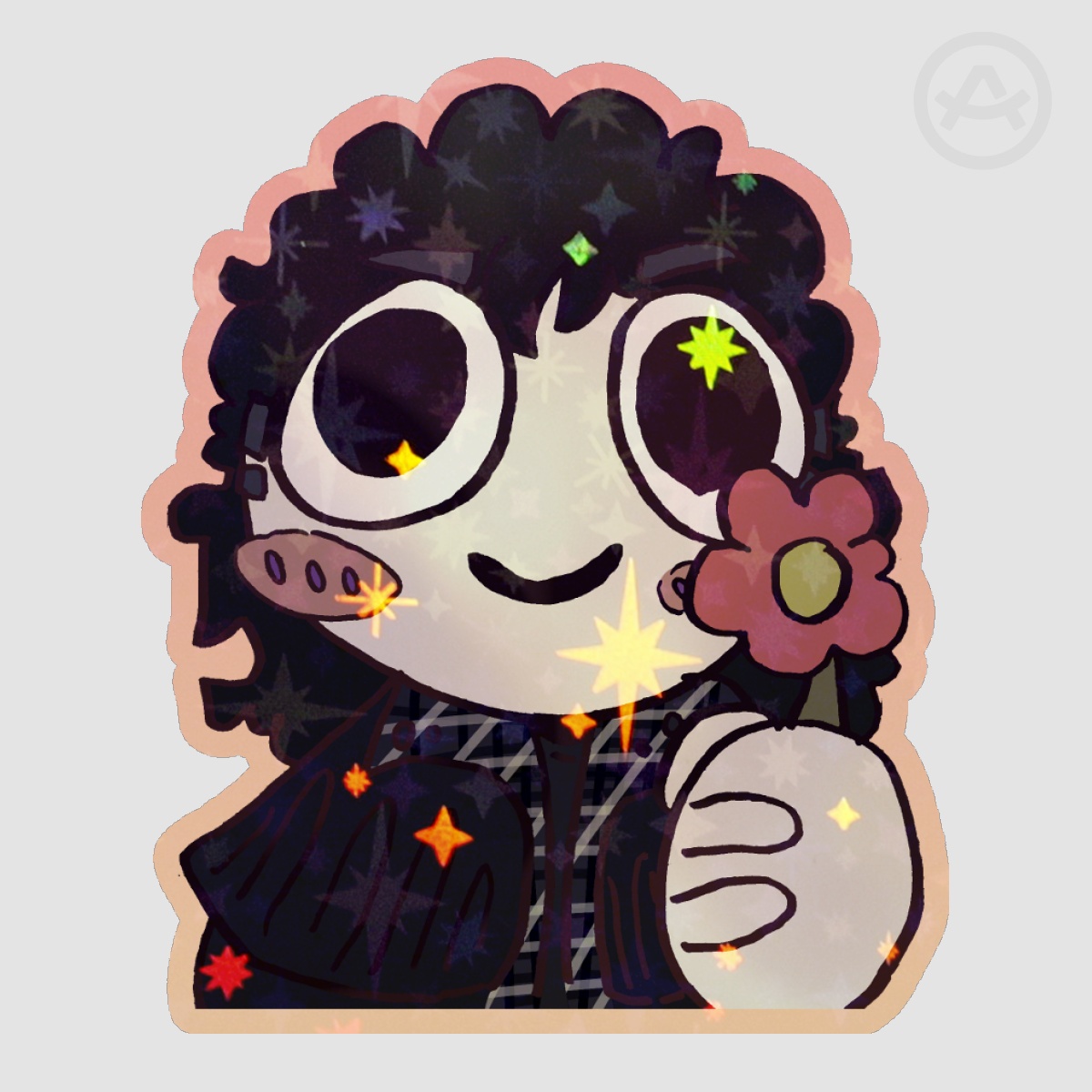 jason "jd" dean with flower