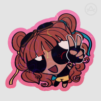 Carnival Peace Stickers