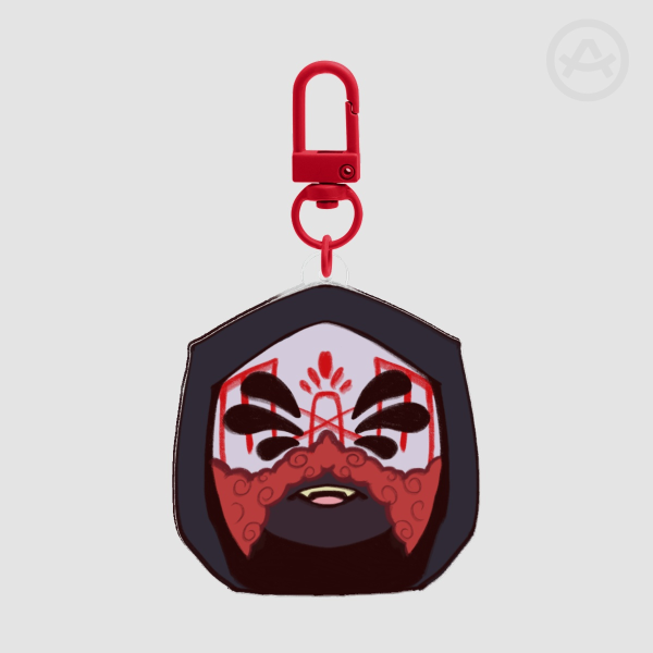 Vessel Full Bleed Acrylic Keychain