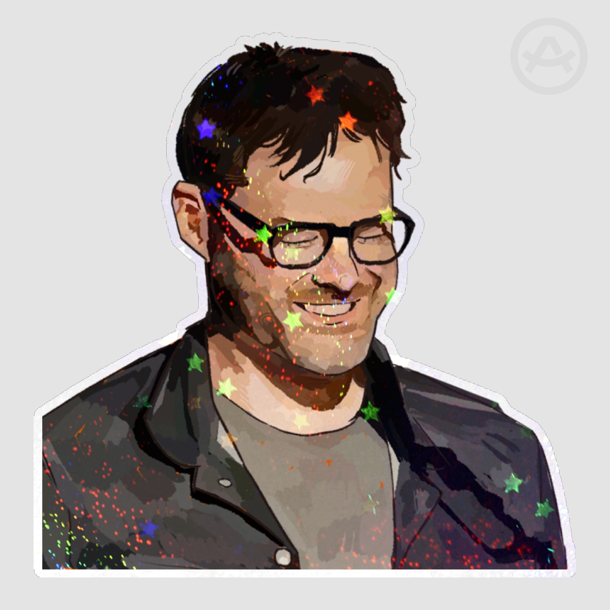 Bill smile  - Sticker