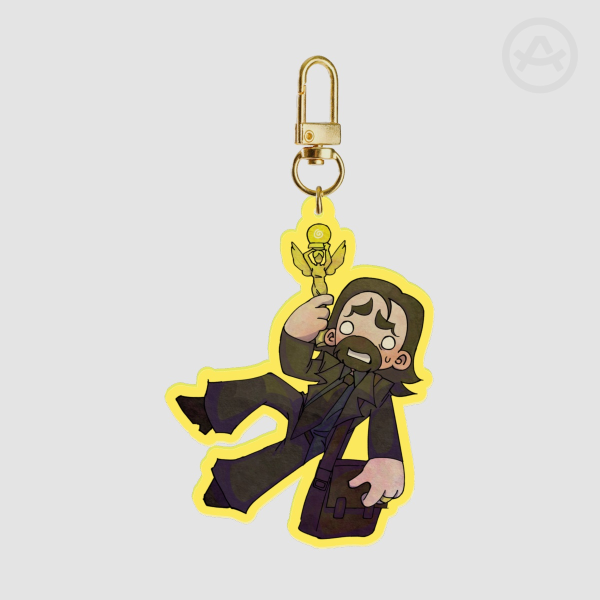 Alan Wake Acrylic Keychain