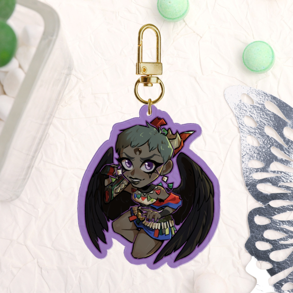 ERIS Colored Edge Acrylic Keychain