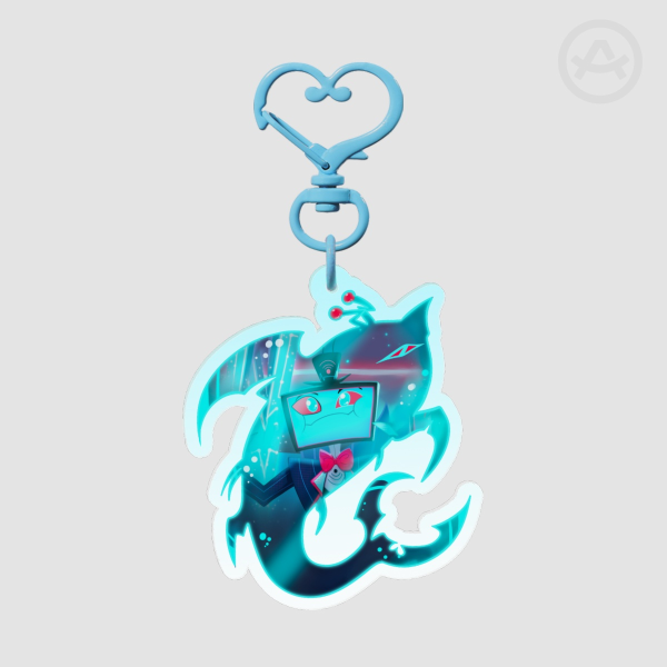Vox Shockwave cute sharky Acrylic Keychains