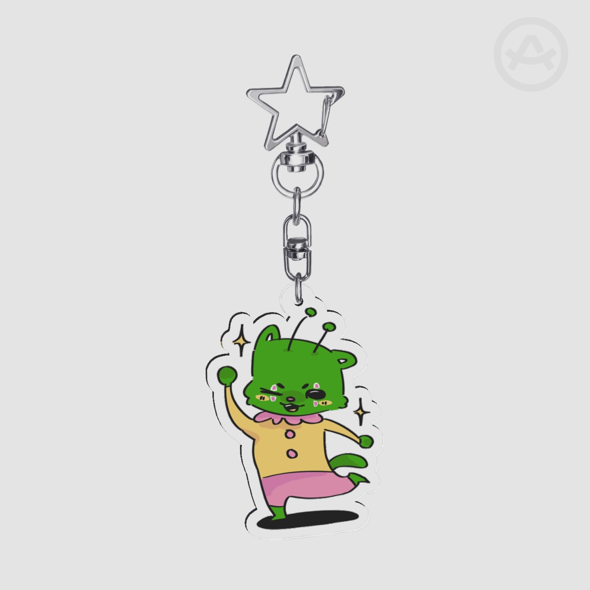 Acrylic Keychains - Silly aliens