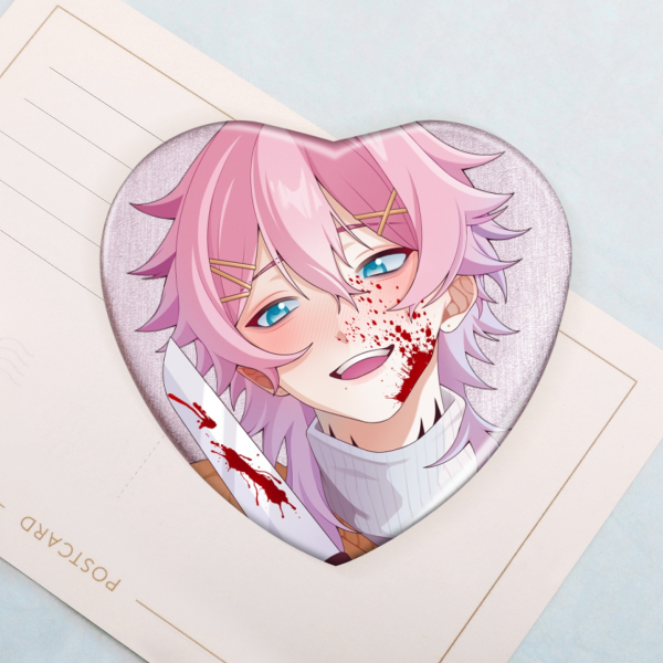 Heart Holo Ren Badge | 14DWY ★