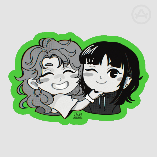 MitsuAya Die Cut Stickers