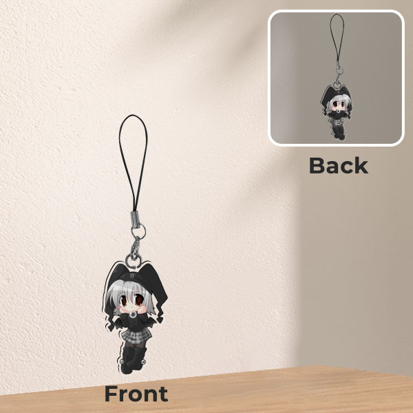 Digital witch Mayura phone charm