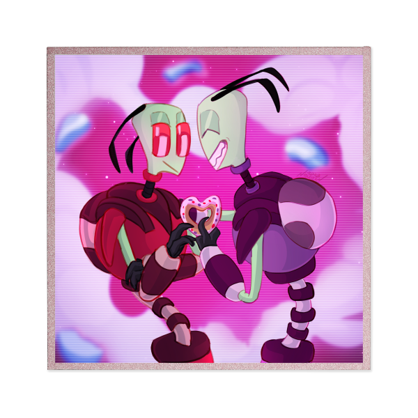 Tallests Red and Purple Art Board