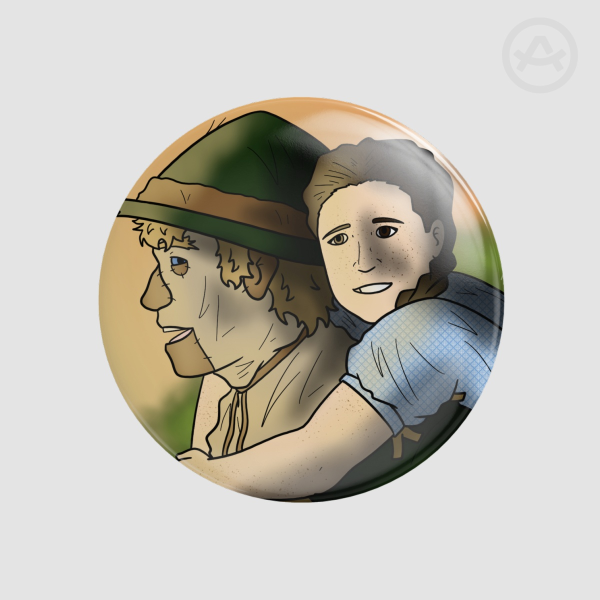 “I Think I’ll Miss You Most Of All” Round Button Pins