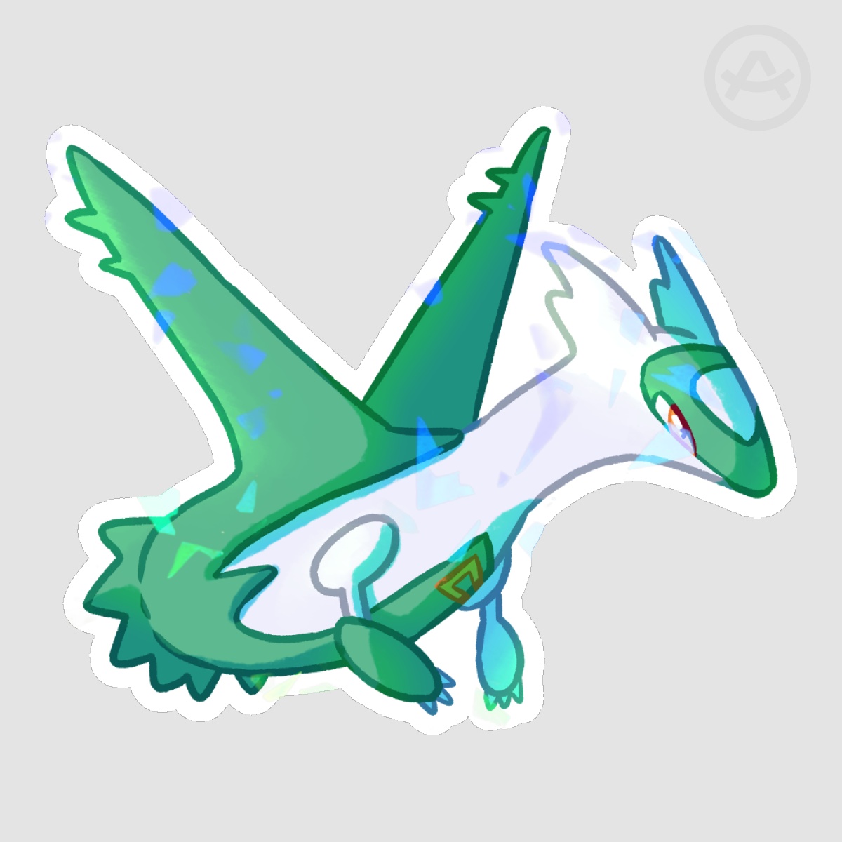 Shiny Latios Sticker