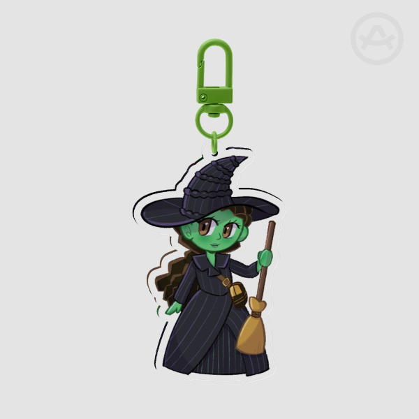 Elphaba Keychain
