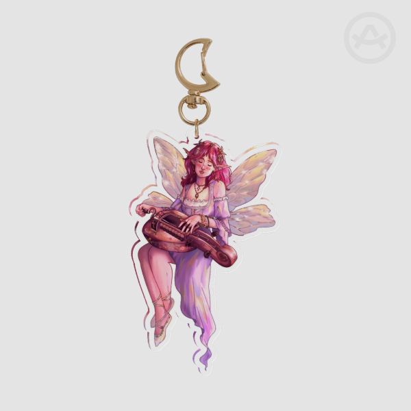 Hurdy Gurdy Fairy Keychains