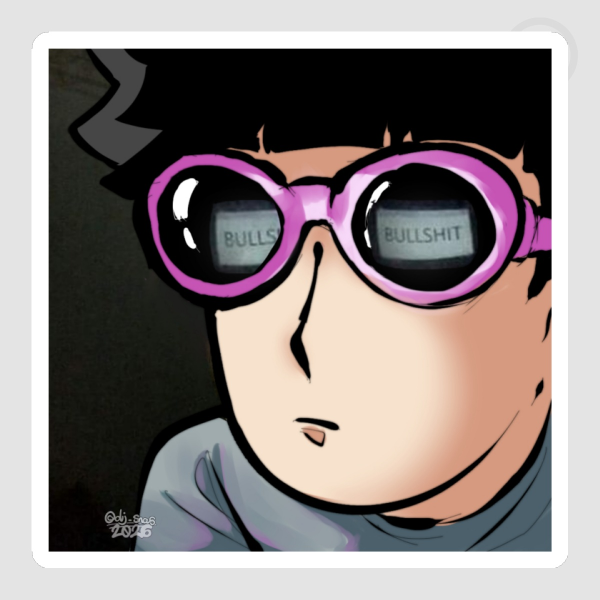 [MP100] Ft. Shigeo Kageyama Sticker