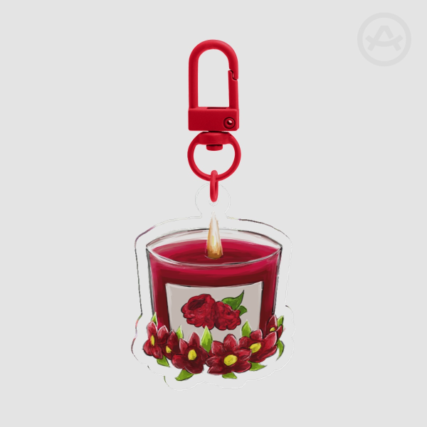 Raspberry Keychain Small Keychain - Random Collab