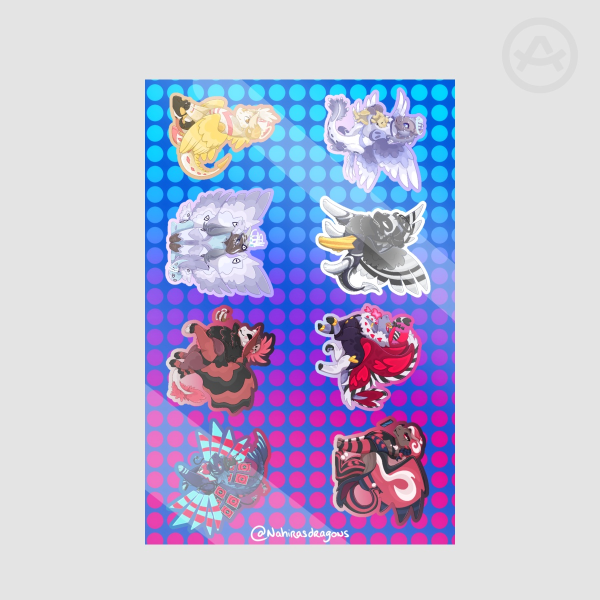 Dragons Hazbin Hotel Season 2 - Stickers Sheet