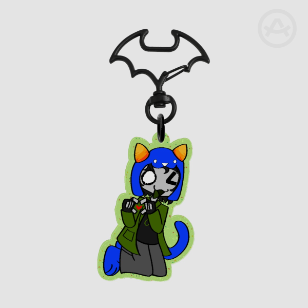 Nepeta Leijon emo art style acrylic charm