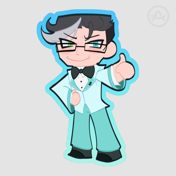 vincent whitman approved! (sticker)