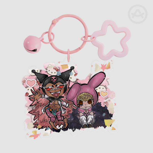 [ONE PIECE & SANRIO CROSSOVER] Ft. Doflamingo + Corazon Charm