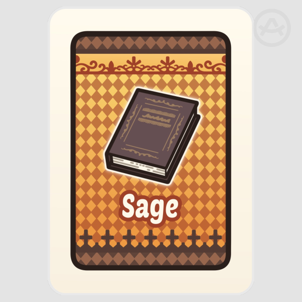 YTTD Sage Card Stickers