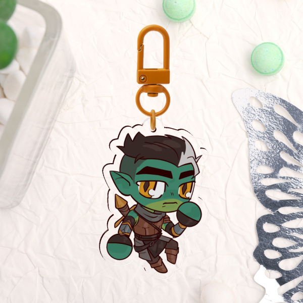 Fjord Clear Acrylic Keychain
