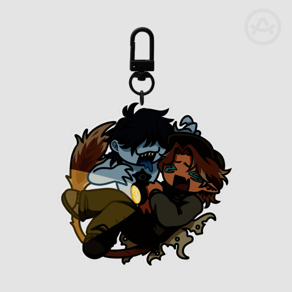 Screech & Ranger Duo Keychain (OC)