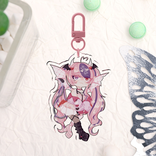 Ironmouse Acrylic Keychain