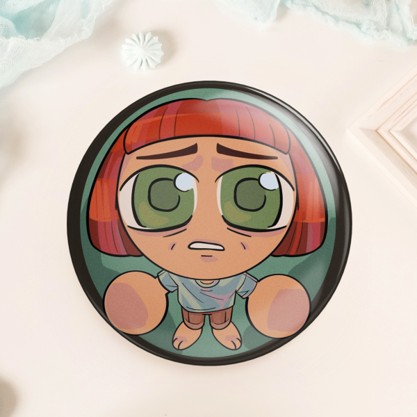 Cashier Round Badge (Button Pin)