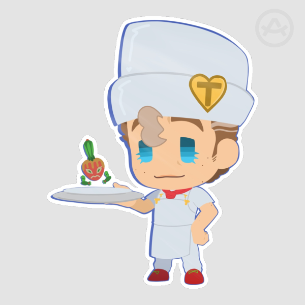 Chef Tonio Stickers