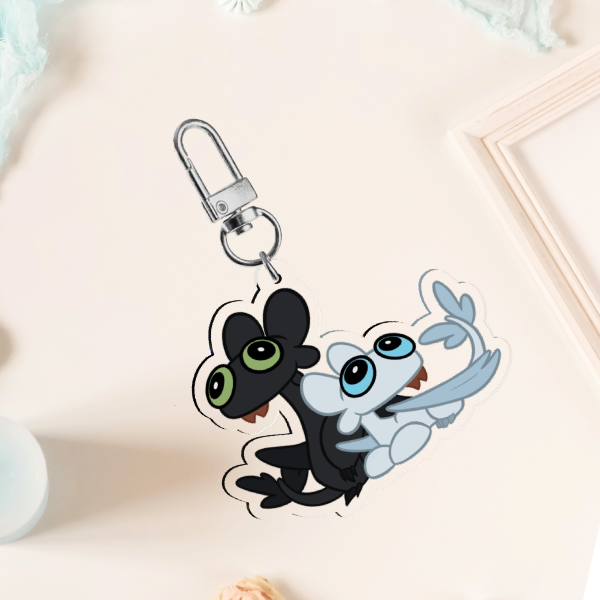 Clear Acrylic Keychains