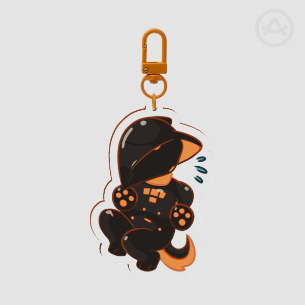 Rinzler Chibi Dog Keychain