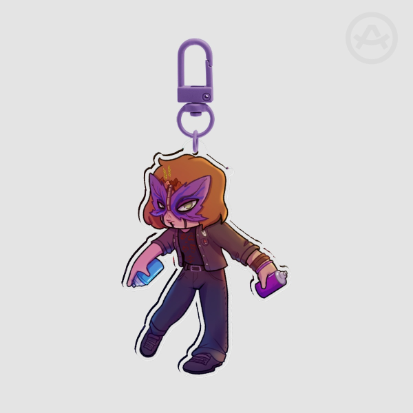 Riot swann Clear Acrylic Keychains