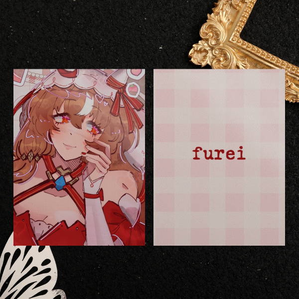 still in love ♡ holographic photocard