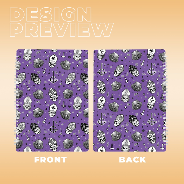 Ghost Notebook (Purple)