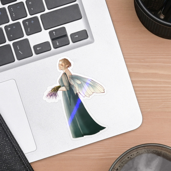 Garden Fairy || Die Cut Sticker