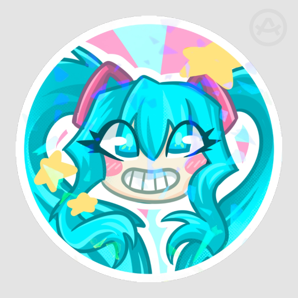 Miku Sticker
