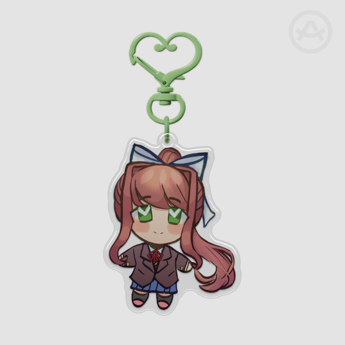 Doki Doki Literature Club Epoxy Keychain Set by otonyashi - ACGGOODS
