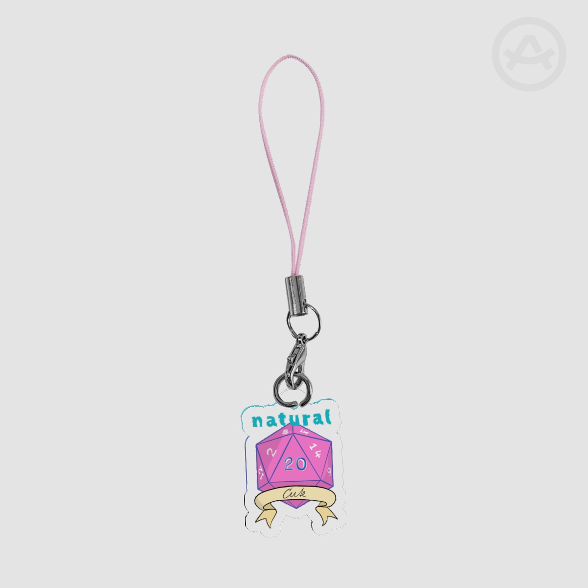 Natural Cute Acrylic Keychains
