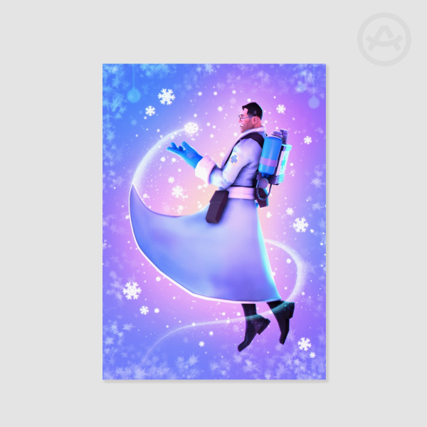 Medic Wintery Magic A5 Poster