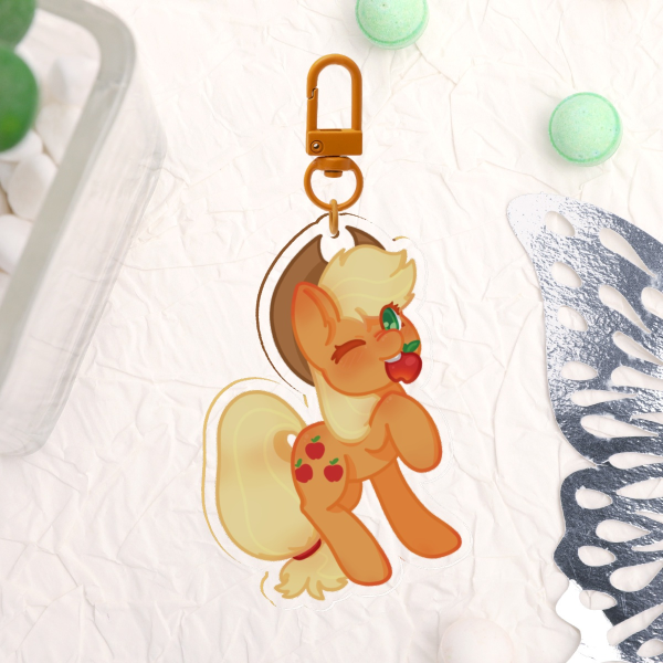 AJ Acrylic Keychain