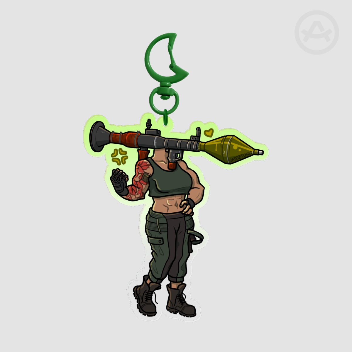 Sveta - Polyarmory Acrylic Keychain [V1]