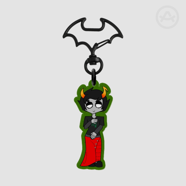 Kanaya Maryam emo art style acrylic charm